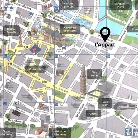 Apartamento L'appart Au Coeur D'amiens